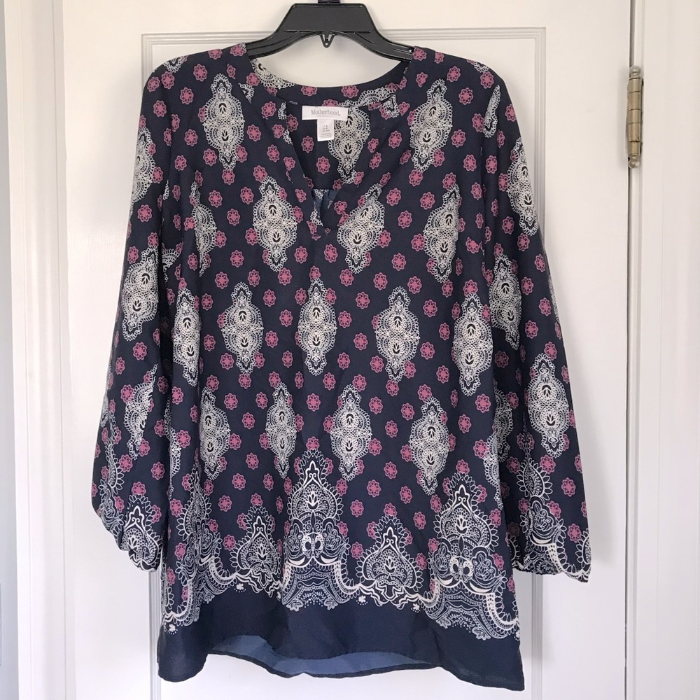 Motherhood maternity blouse